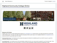 Tablet Screenshot of hcc.learninghouse.com