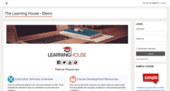 Desktop Screenshot of demo.learninghouse.com