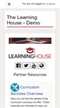 Mobile Screenshot of demo.learninghouse.com